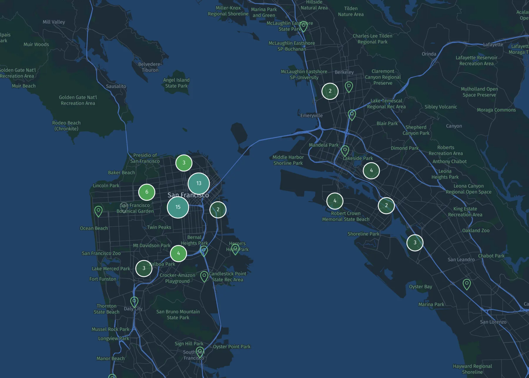 FourTwenty locations map